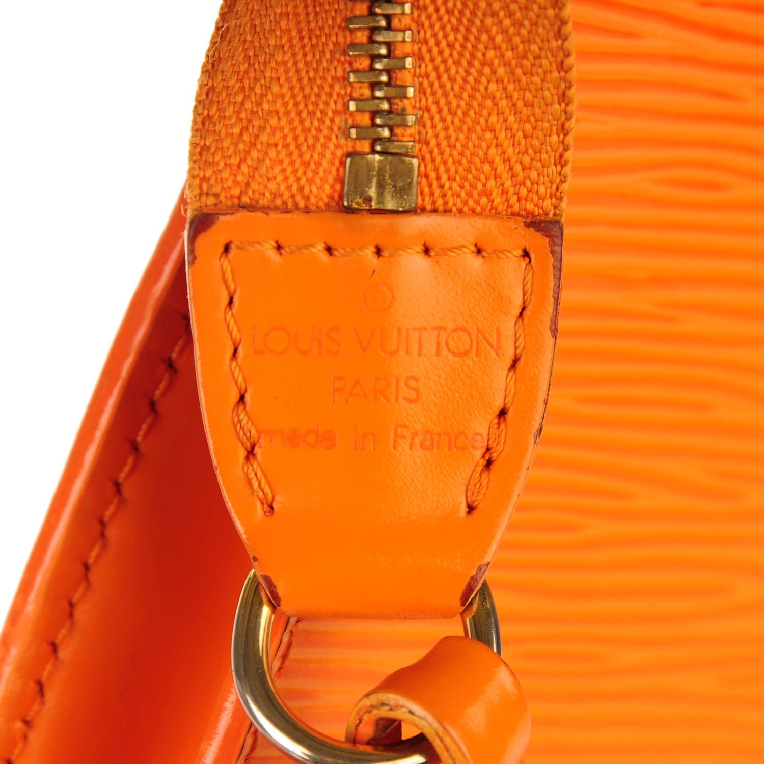 Louis Vuitton Epi Pochette 24 Mandarin 5 of 7