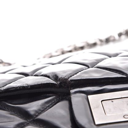 Chanel Vinyl Quilted XXL Reissue Flap Black 15 of 20