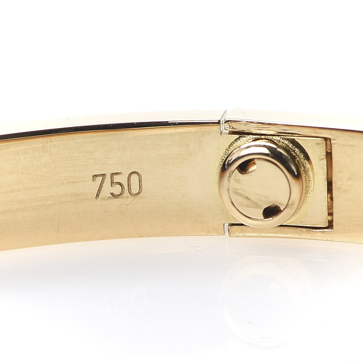 18K Yellow Gold LOVE Bracelet 19