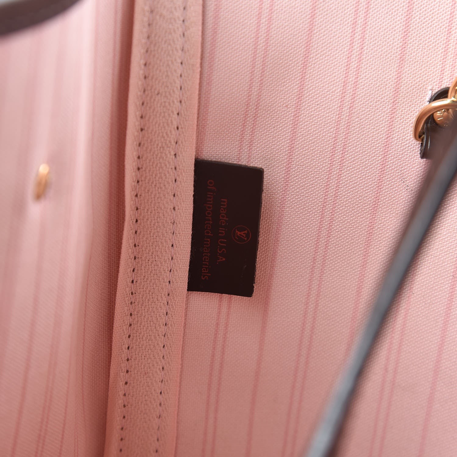 Louis Vuitton Damier Ebene Neo Neverfull MM Rose Ballerine 8 of 18