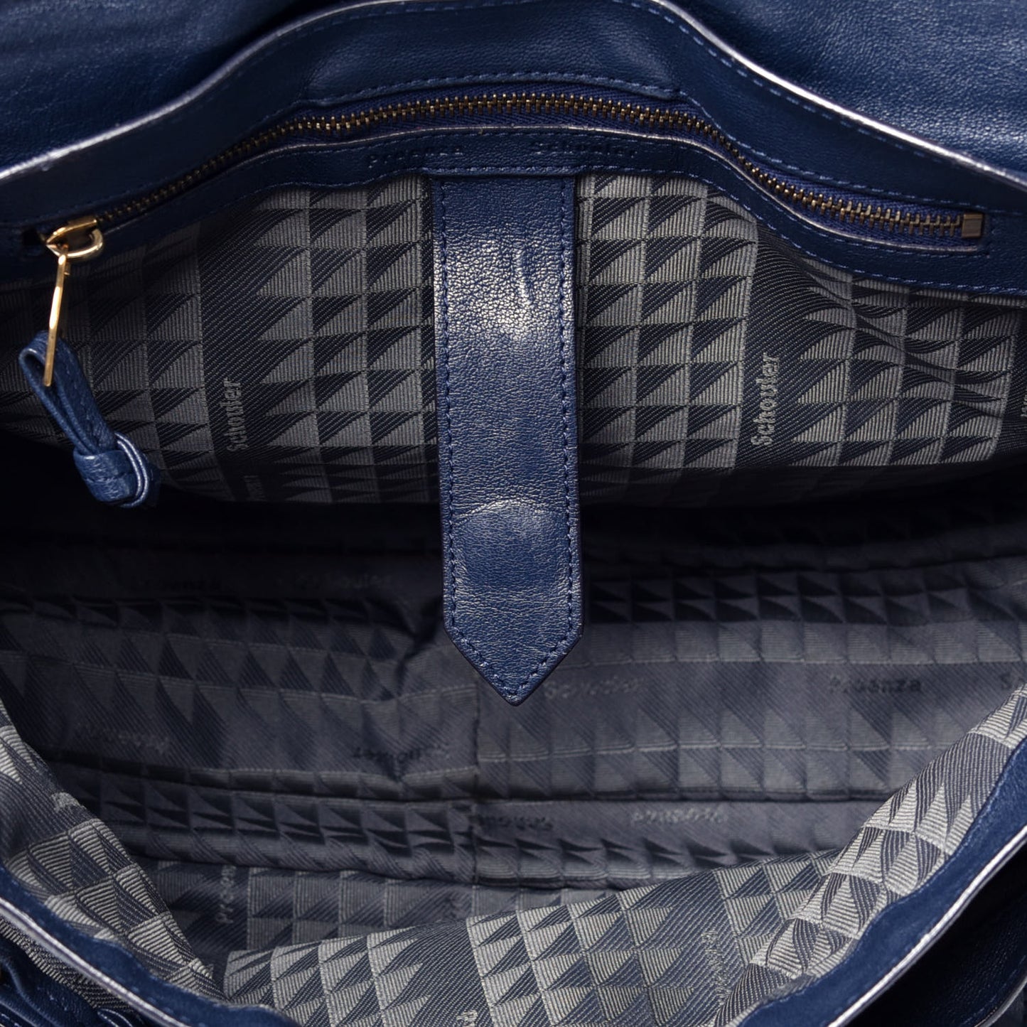 Lambskin Large PS1 Satchel Midnight