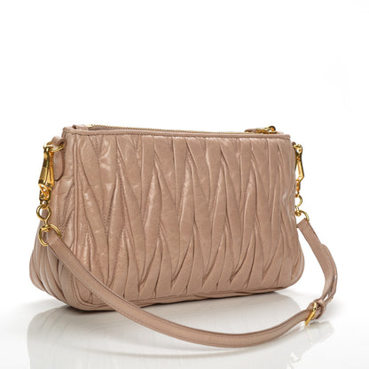 Miu Miu Nappa Matelasse Lux Piccole Borse Cipria 3 of 7