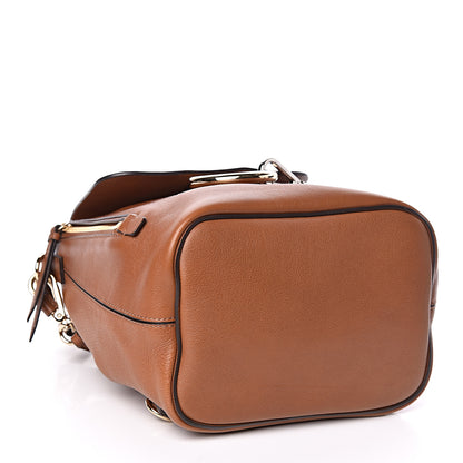 Chloe Suede Calfskin Medium Faye Backpack Tan 5 of 11