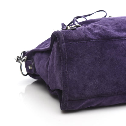 Balenciaga Baby Daim Suede City Purple 8 of 10