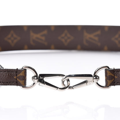 Louis Vuitton Epi Monogram Bandouliere Shoulder Strap Silver 3 of 5