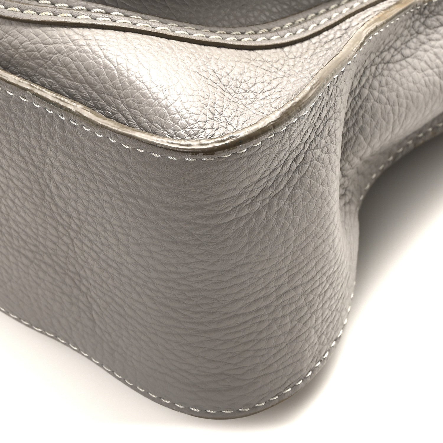 Chloe Calfskin Small Marcie Satchel Cashmere Grey 9 of 9