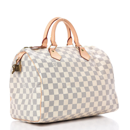 Louis Vuitton Damier Azur Speedy 30 3 of 8
