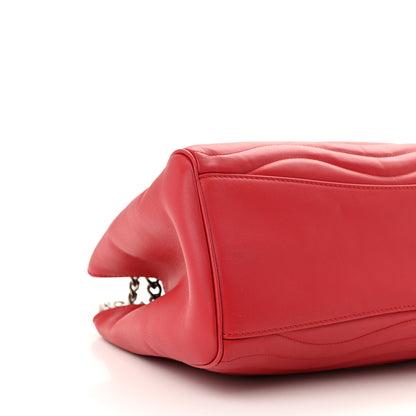 Louis Vuitton Calfskin New Wave Chain Tote Ecarlate 8 of 9