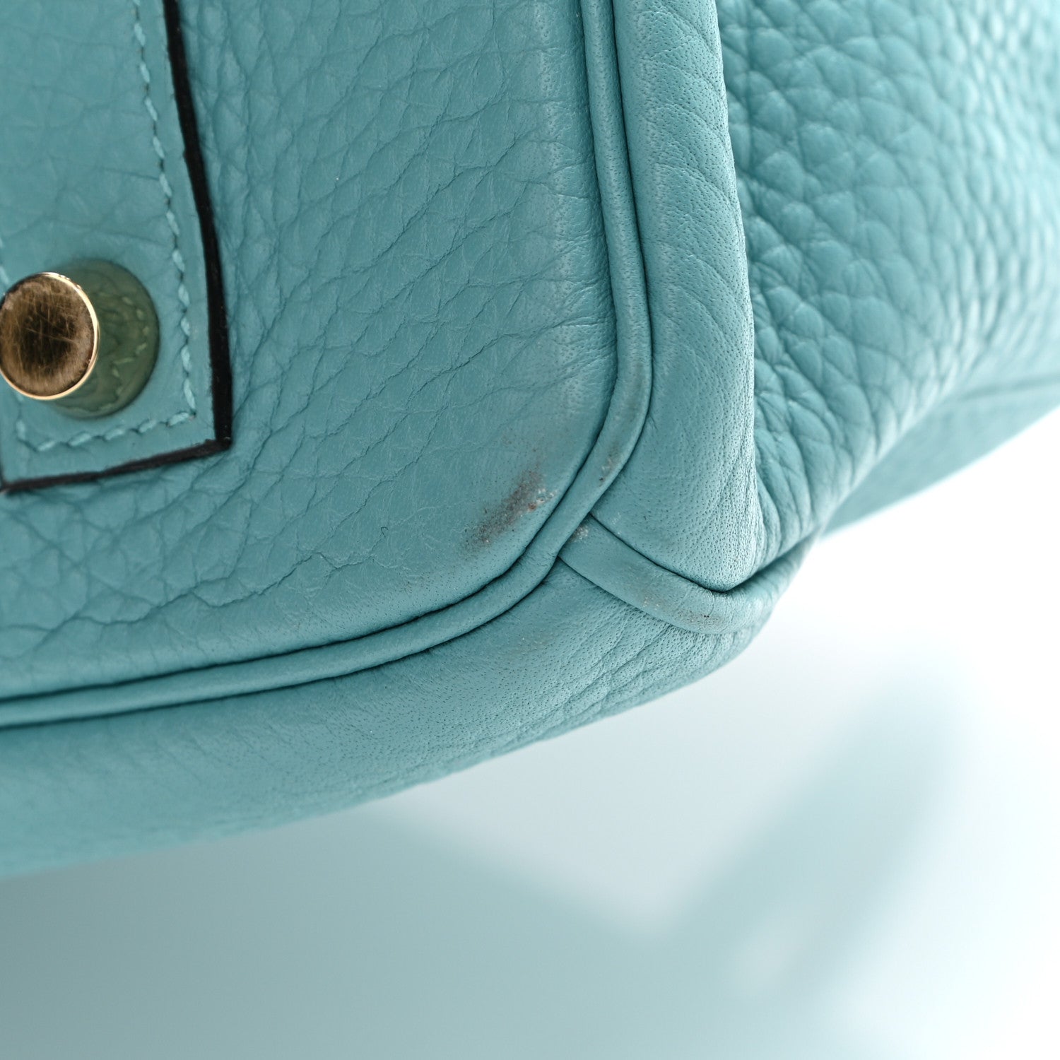Hermes Taurillon Clemence Birkin 35 Bleu Saint Cyr 12 of 15