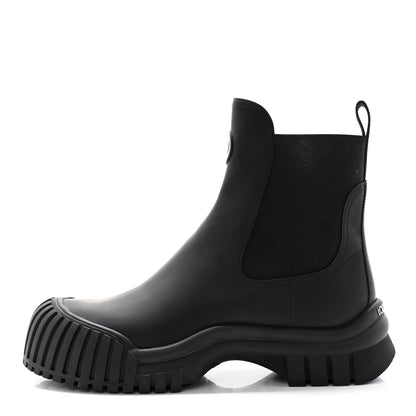 Louis Vuitton Calfskin Ruby Flat Ankle Boots 41 Black 1 of 14