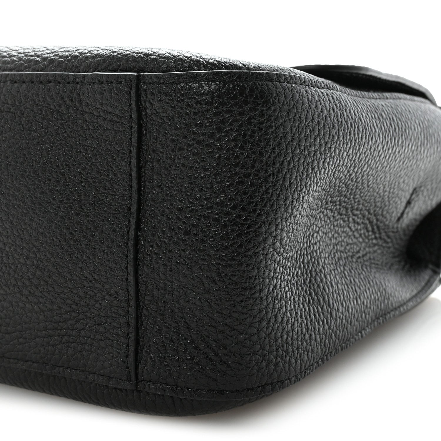 Chanel Grained Calfskin Small Souplissimo Maxi Flap Black 9 of 9