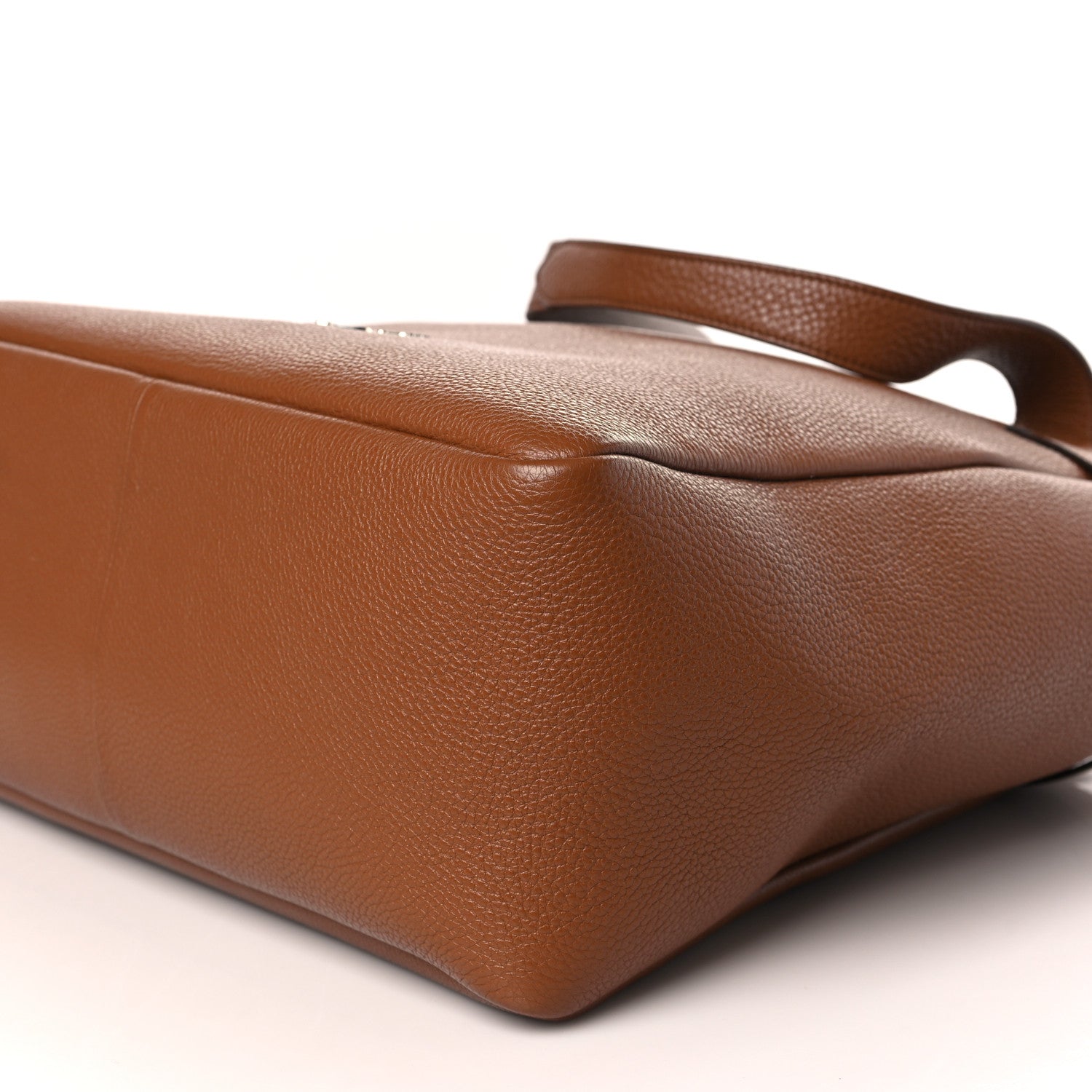 Prada Vitello Daino Soft Dynamique Tote Cognac Cocco 8 of 10