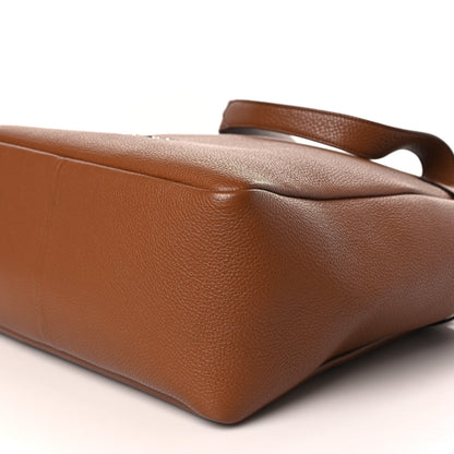 Prada Vitello Daino Soft Dynamique Tote Cognac Cocco 8 of 10