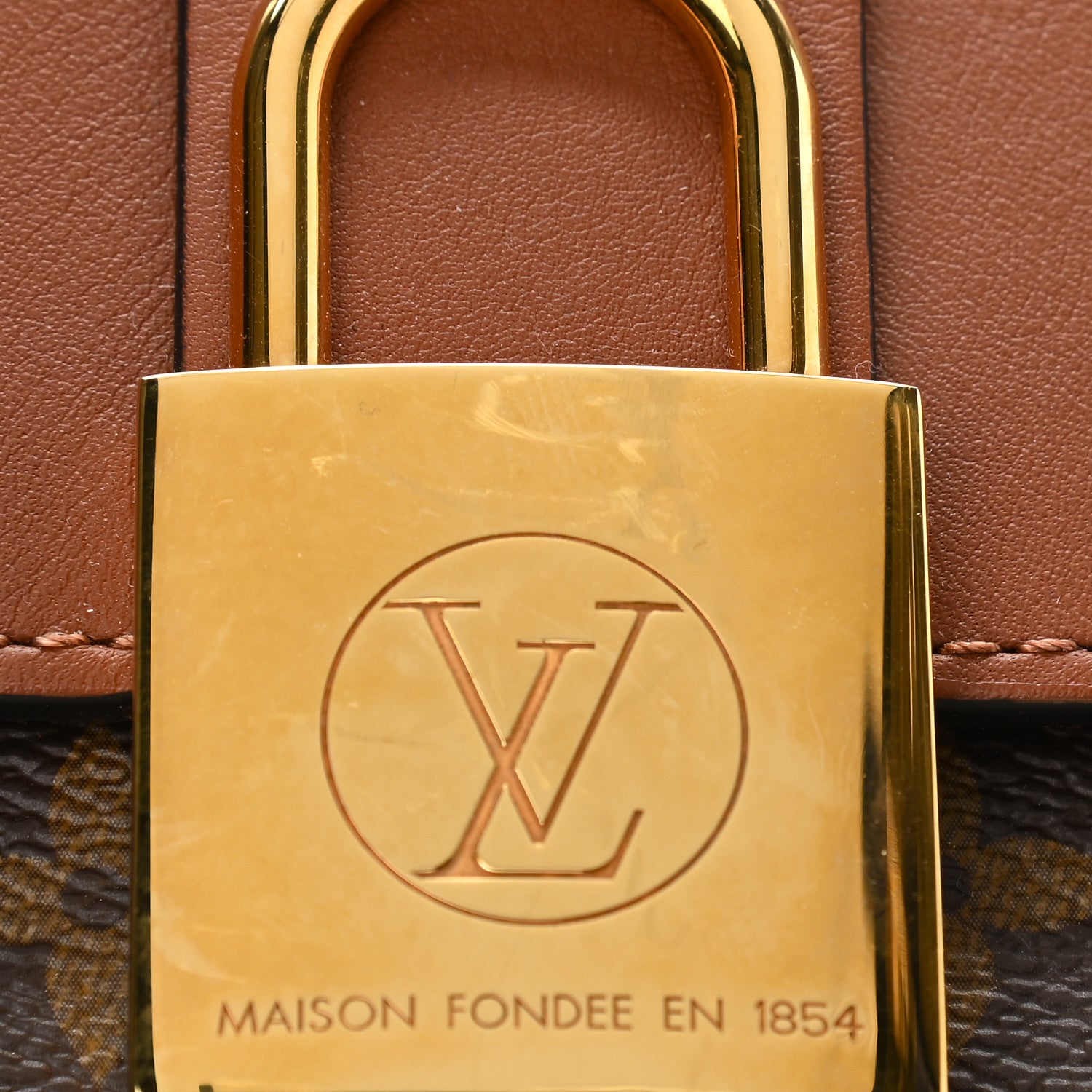 Louis Vuitton Monogram Locky BB Caramel 13 of 14