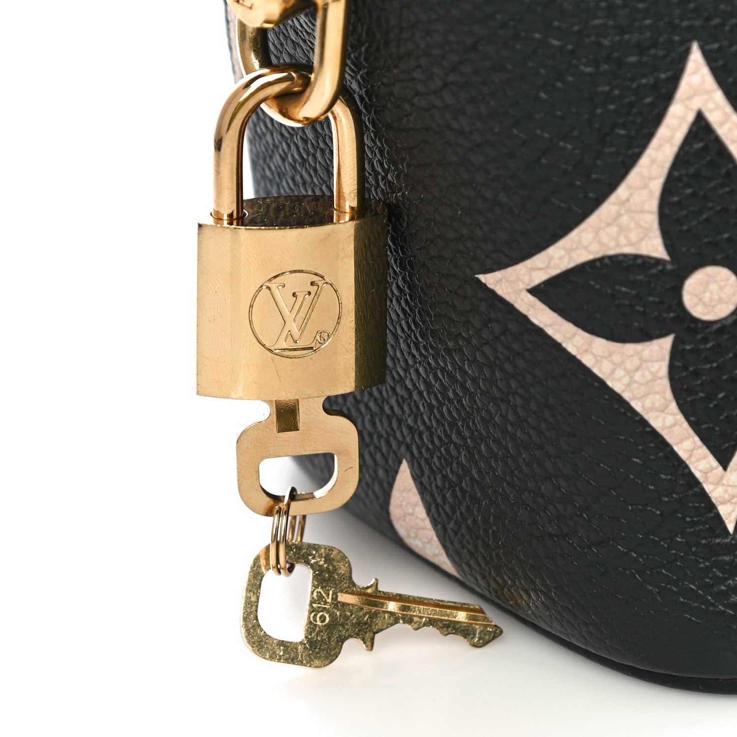 Louis Vuitton Empreinte Monogram Giant Vanity PM Black Beige 10 of 10