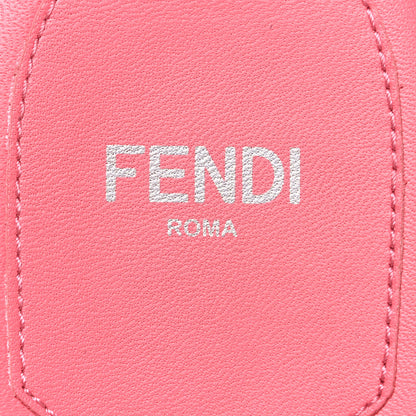 Fendi Vitello Cuoio Baguette Flat Slide Sandals 40 Pink Dalia 9 of 10