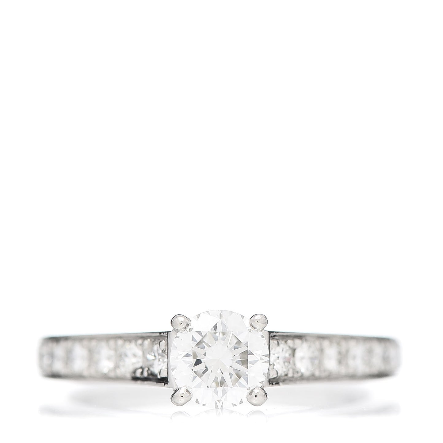 Platinum Diamond .35ct 1895 Solitaire Engagement Ring 45 3.25