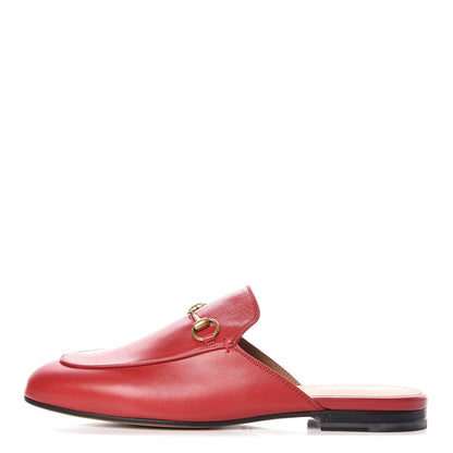 Gucci Malaga Kid Womens Princetown Slippers 39 Hibiscus Red 1 of 9