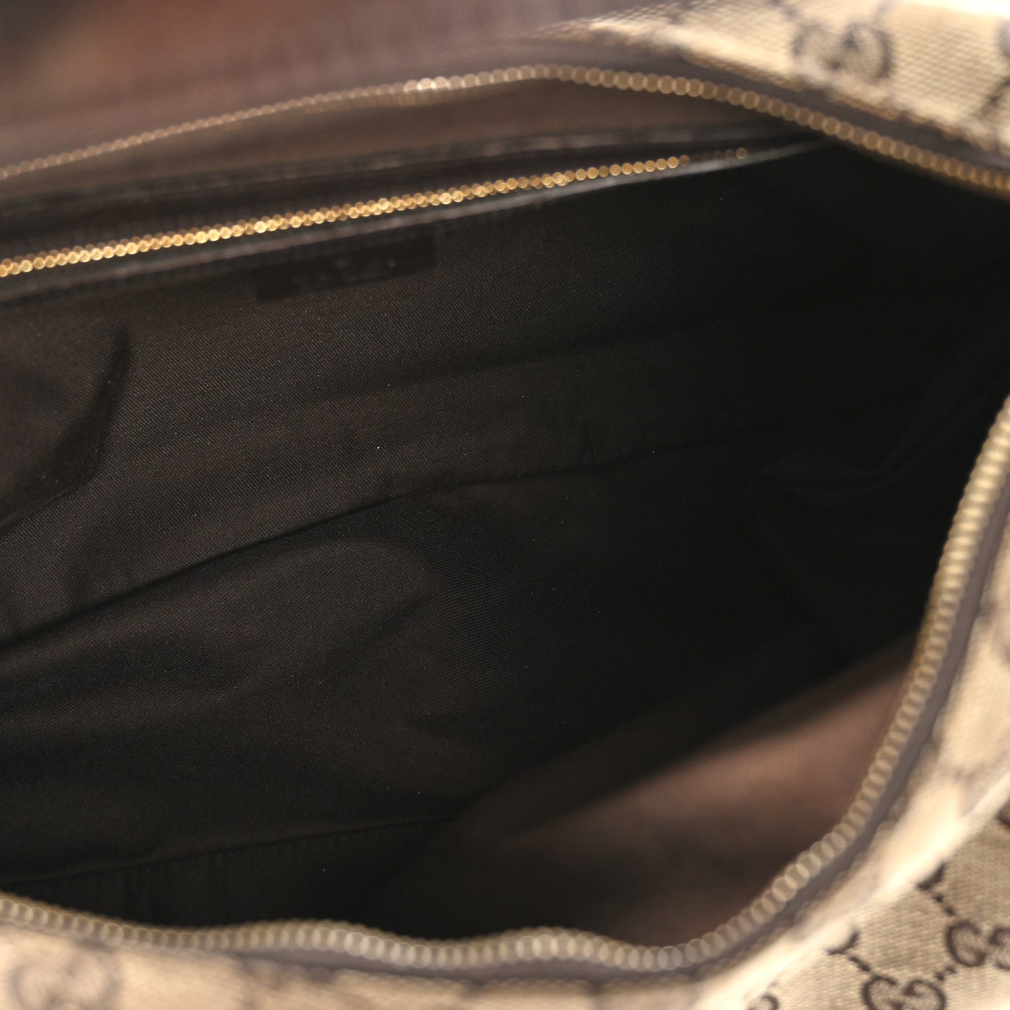 Monogram Medium Horsebit Chain Hobo Dark Brown