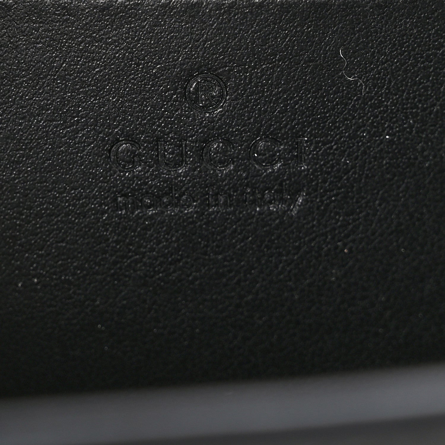 Gucci Calfskin GG Matelasse Small Slim Chain Shoulder Bag Black Natural 8 of 13