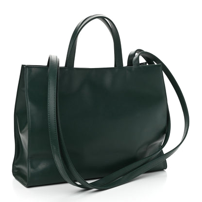 Telfar Vegan Leather Medium Shopping Bag Dark Olive 3 of 12