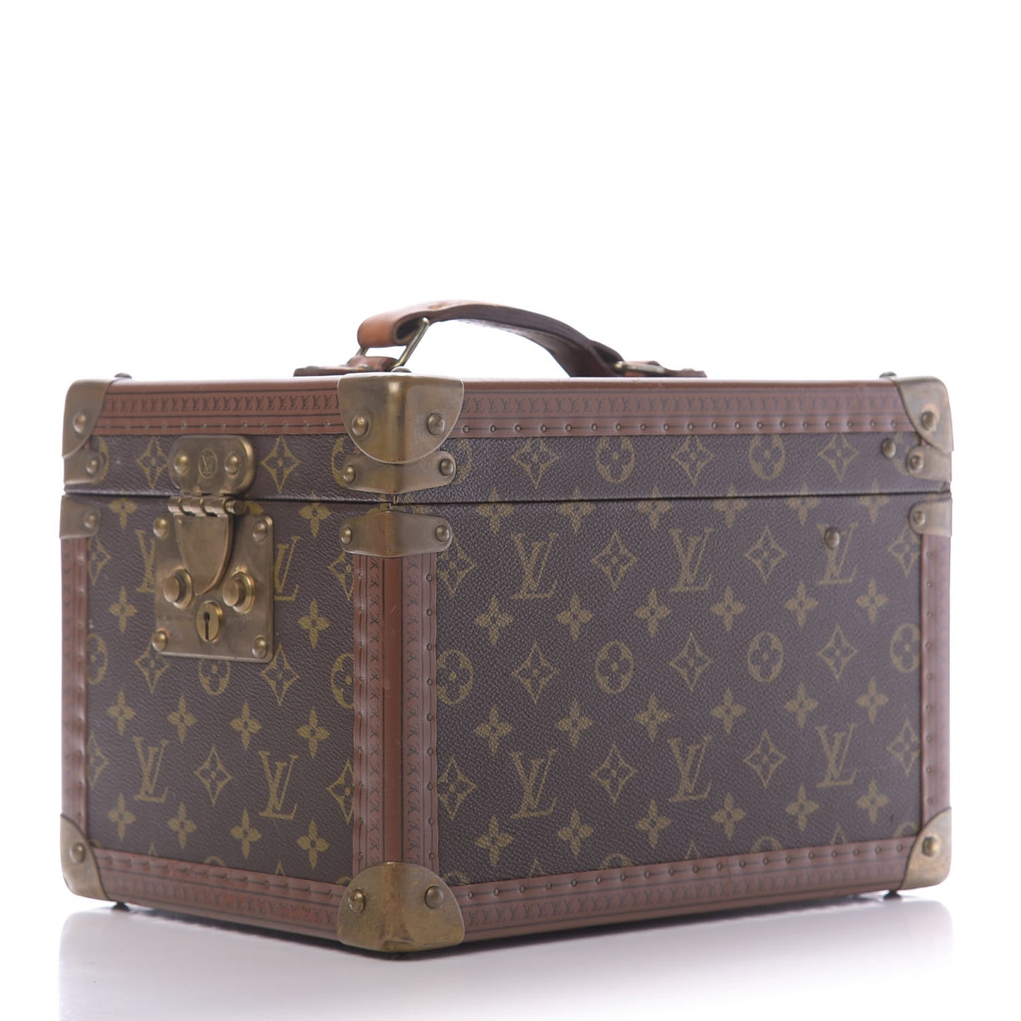 Monogram Boite Flacons Beauty Train Trunk Case