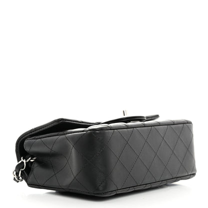 Chanel Lambskin Quilted Mini Rectangular Flap Black 4 of 10