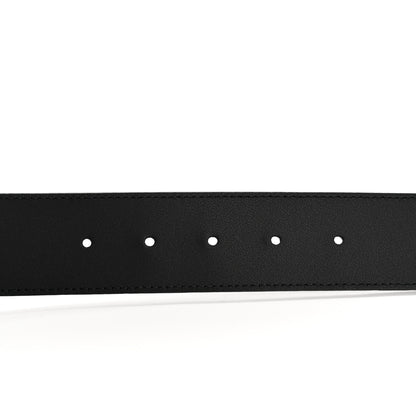 Gucci Textured Calfskin Double G 40mm Belt 90 36 Black 4 of 8