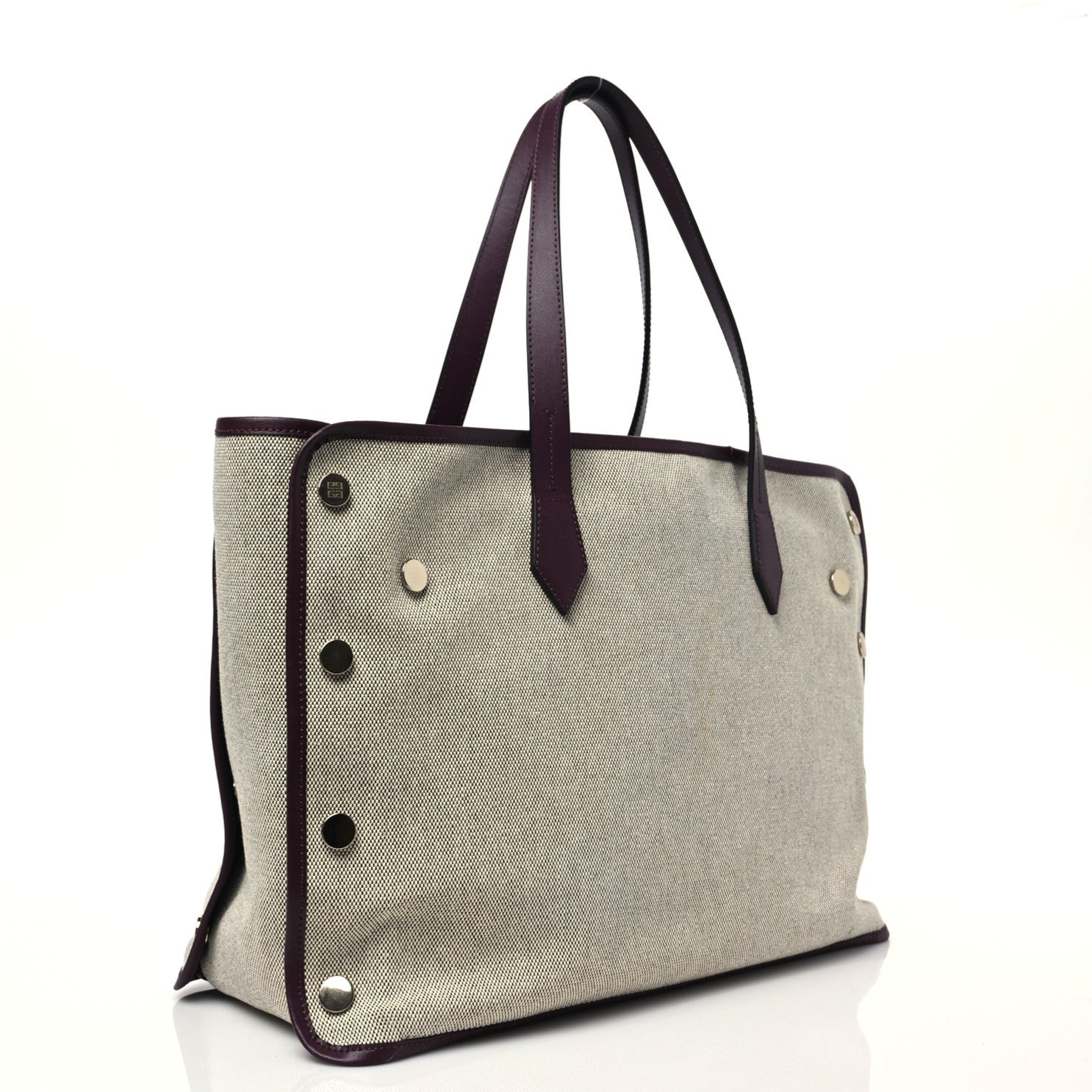 Givenchy Canvas Medium Bond Shopper Tote Aubergine 3 of 7