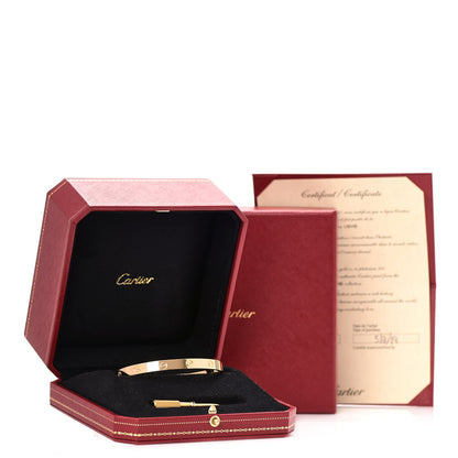 Cartier 18K Yellow Gold LOVE Bracelet 19 6 of 6