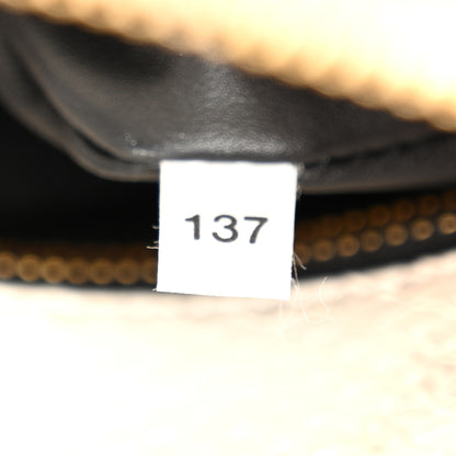 Prada Snakeskin Medium Galleria Double Zip Tote Gradient White 8 of 13