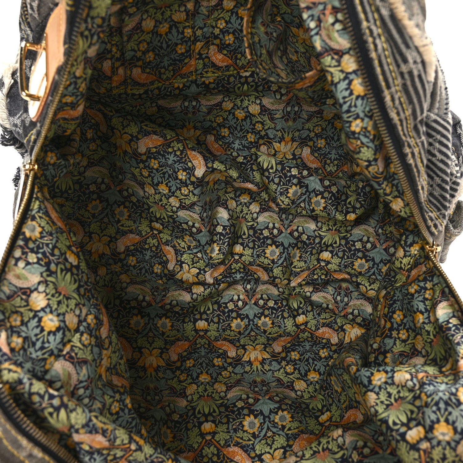 Louis Vuitton Denim Patchwork Bowly Black 5 of 10