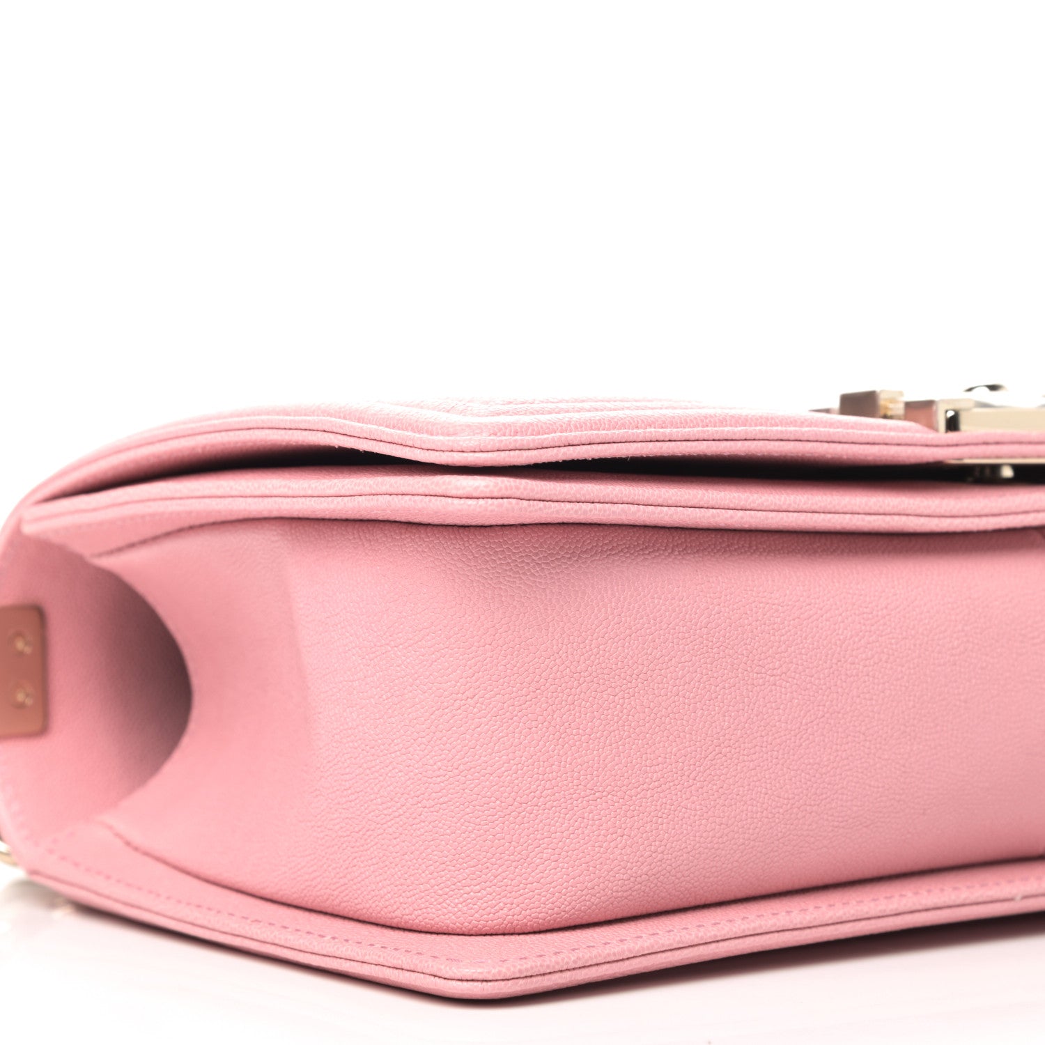 Chanel Caviar Quilted Medium Boy Flap Pink 9 of 22