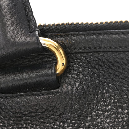 Prada Vitello Daino Shopping Satchel Black 13 of 19