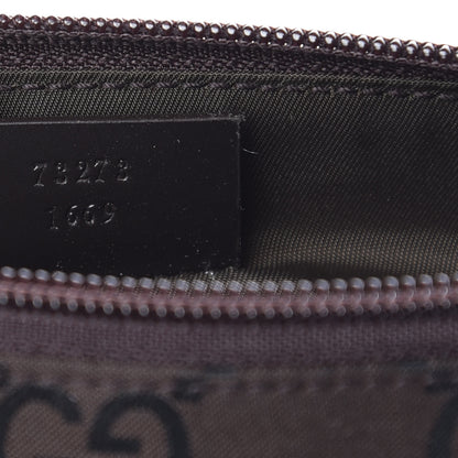 Gucci Nylon Monogram Cosmetic Pouch Brown 9 of 9