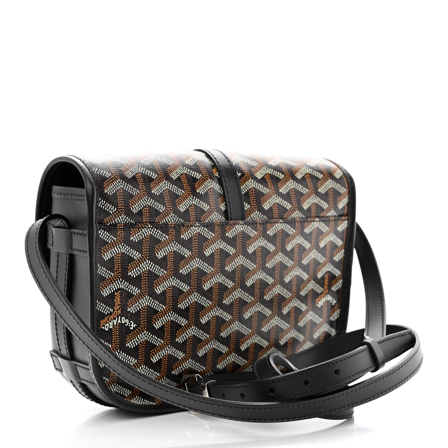 Goyardine Belvedere II PM Messenger Bag Black