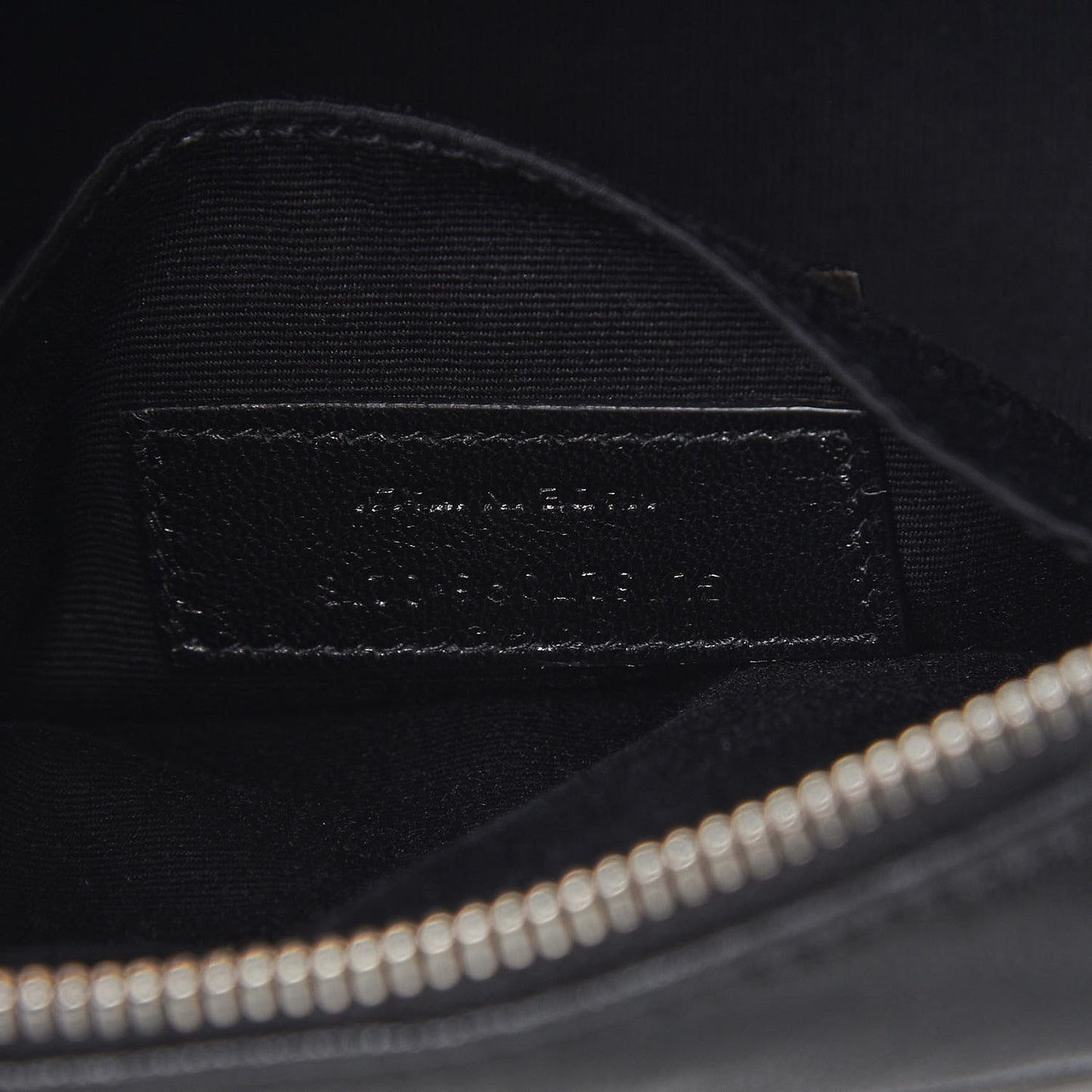 Lambskin Monogram Lou Belt Bag Black