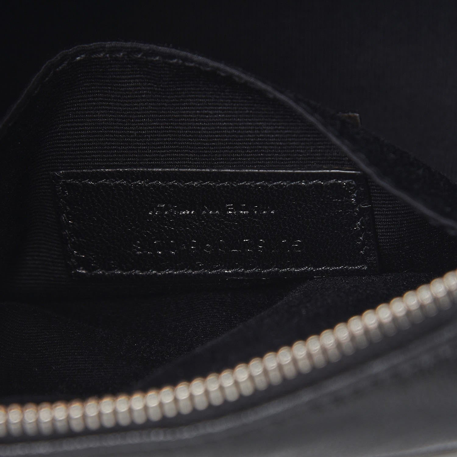 Saint Laurent Lambskin Monogram Lou Belt Bag Black 9 of 9