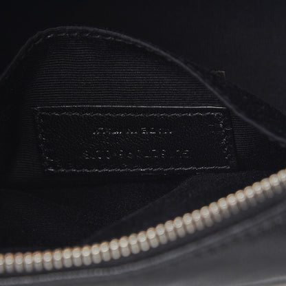 Saint Laurent Lambskin Monogram Lou Belt Bag Black 9 of 9