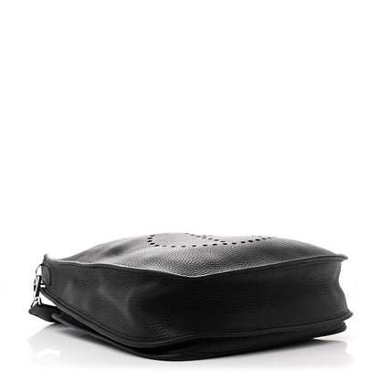 Hermes Taurillon Clemence Evelyne III GM Black 4 of 12