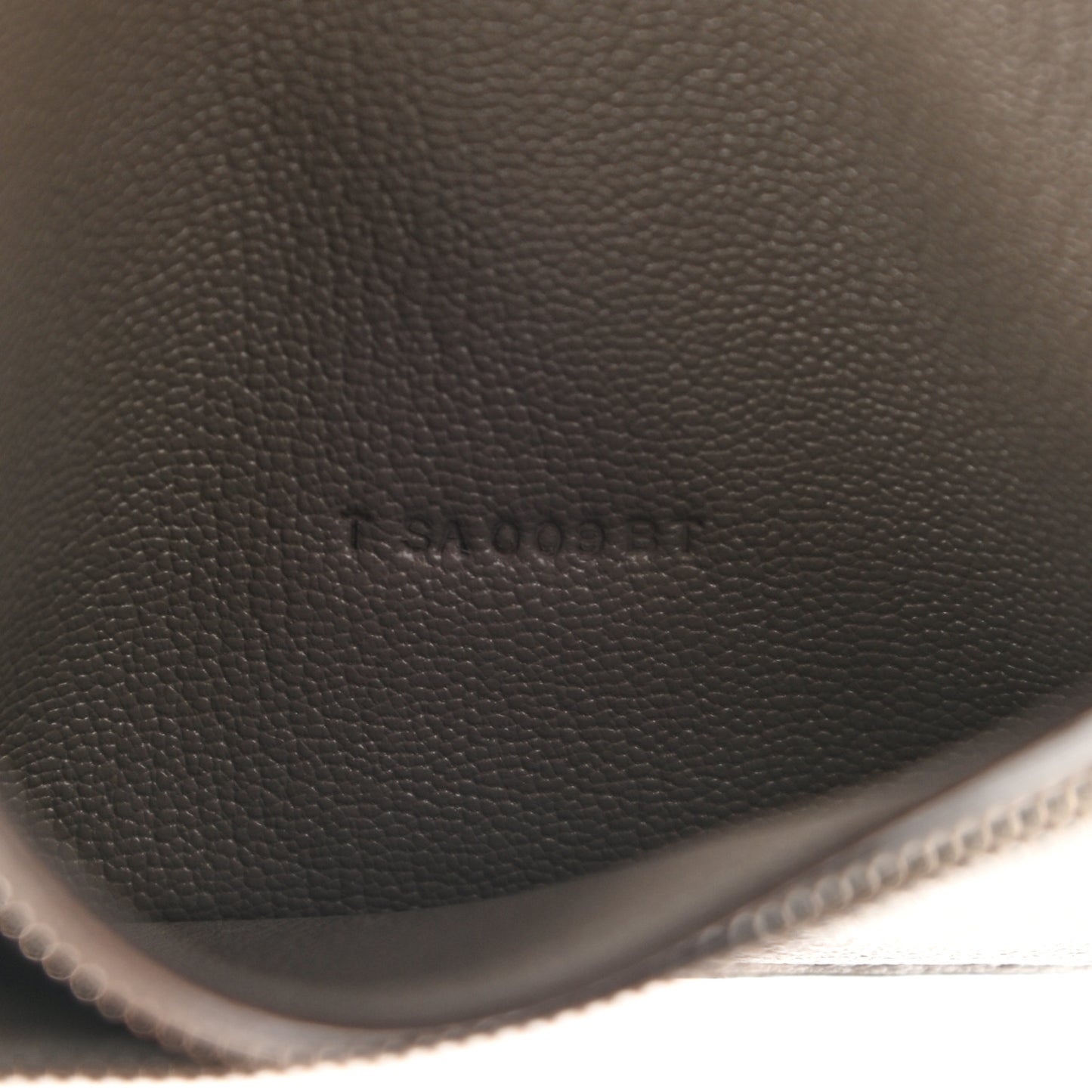 Ostrich Bearn Gusset Wallet Gris Tourterelle