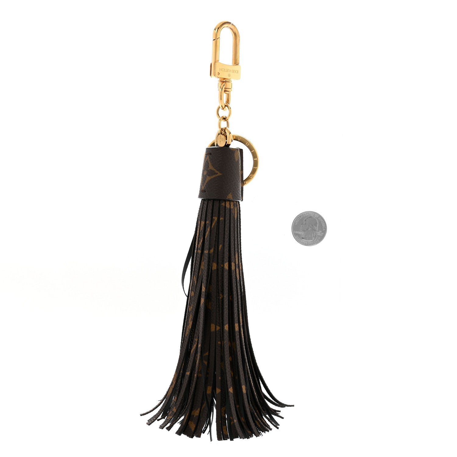 Louis Vuitton Monogram Tassel Bag Charm 2 of 6