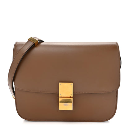 Celine Smooth Calfskin Medium Classic Box Flap Bag Light Camel 1 of 19