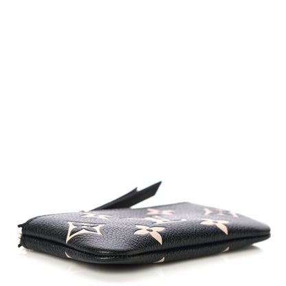 Louis Vuitton Empreinte Monogram Giant Key Pouch Black Beige 4 of 10