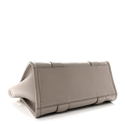 Marc Jacobs Grained Calfskin Small The Tote Bag Cement 4 of 11