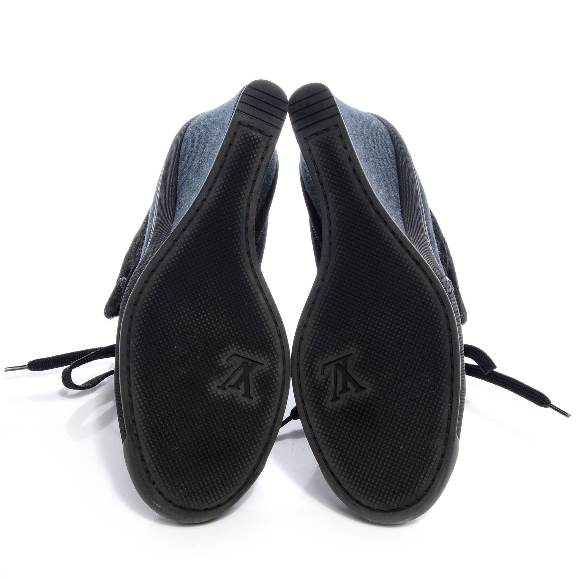 Louis Vuitton Suede Batignolles Wedges 36.5 Black 4 of 7