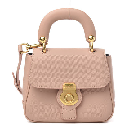 Burberry Trench Calfskin Mini DK88 Top Handle Bag Light Pink 1 of 11