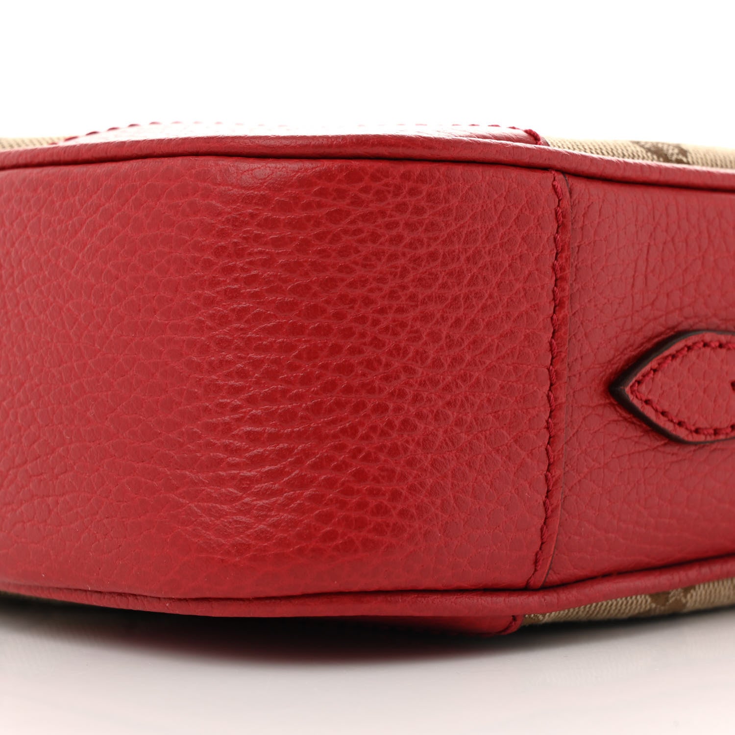 Gucci Monogram Mini Bree Messenger Bag Red 10 of 13