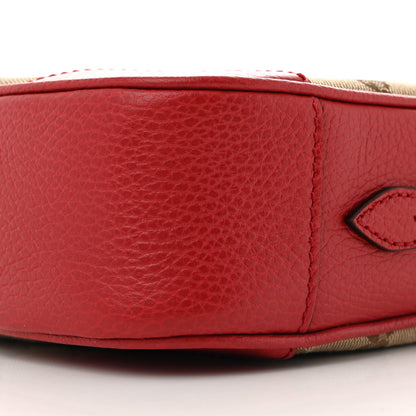 Gucci Monogram Mini Bree Messenger Bag Red 10 of 13