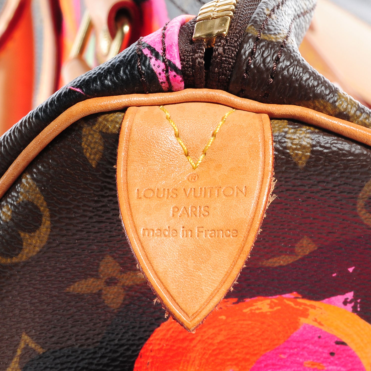 Louis Vuitton Monogram Roses Keepall 50 5 of 7